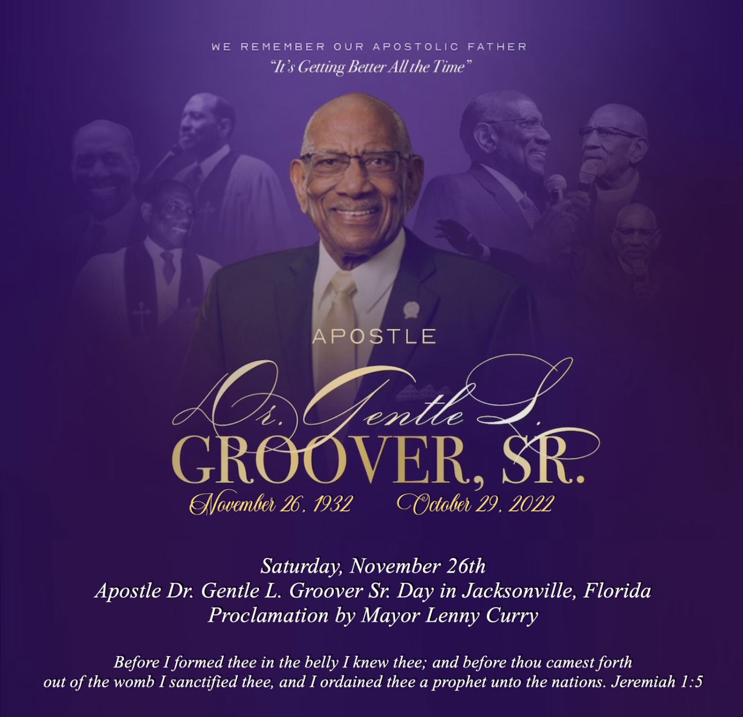 Greater Refuge Temple Jacksonville - "It's Getting Better All The Time!"